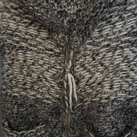 WILFRED FREE Erable Wool Alpaca Zip Up Cardigan - Picture 3 of 5